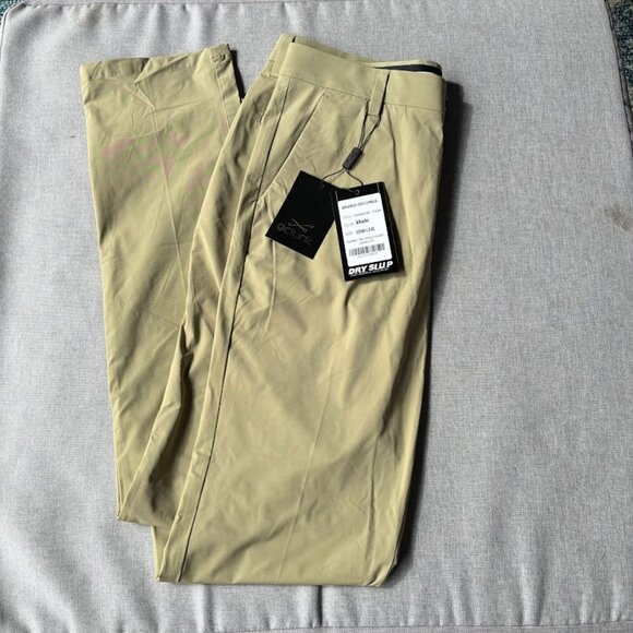 OCLUNLC Autumn Men's Golf Slim Stretch Pants Quick Dry Golf Pants - Picture 4 of 7